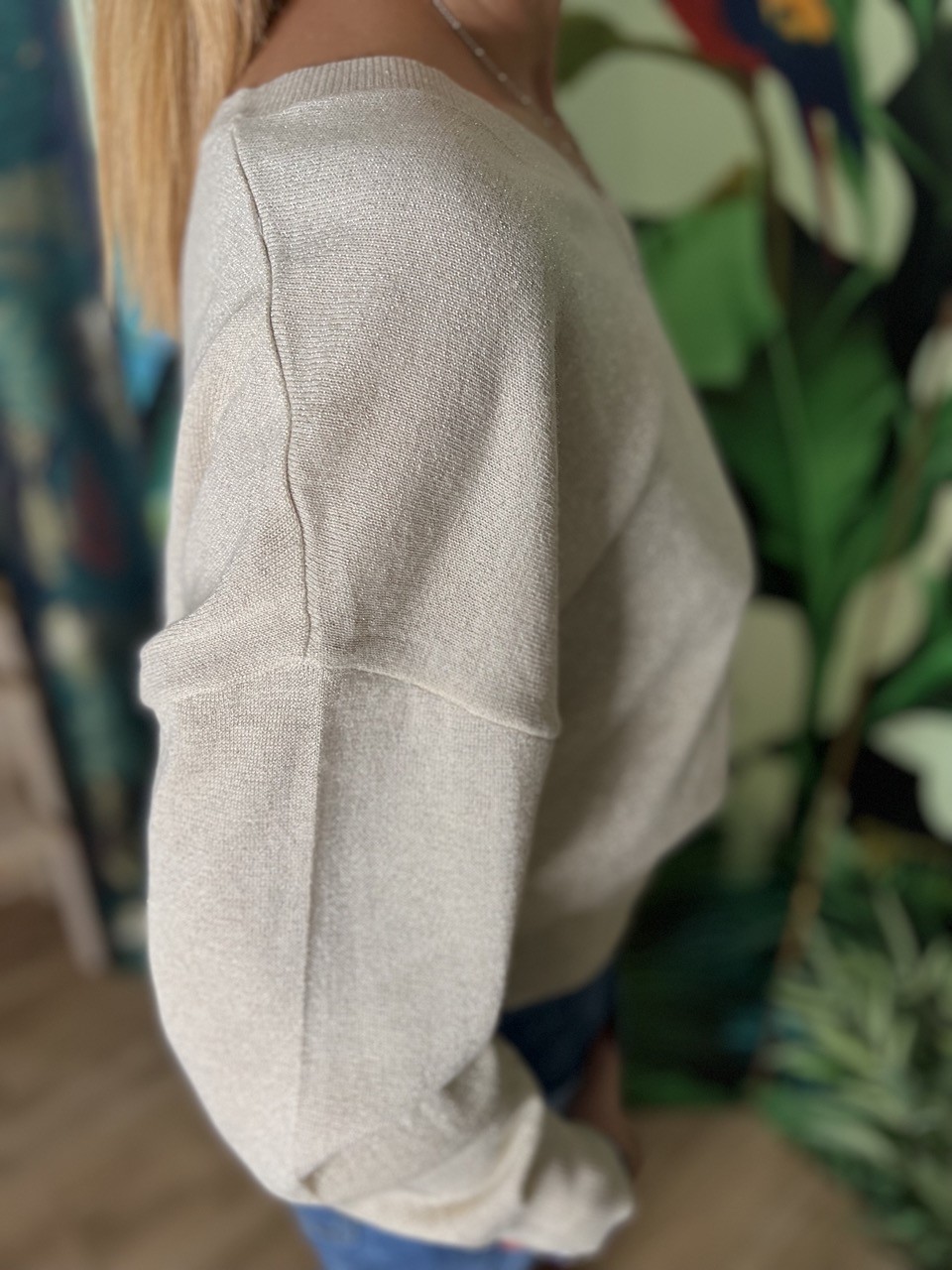 Pull Pailleté Fabienne Cherry Paris