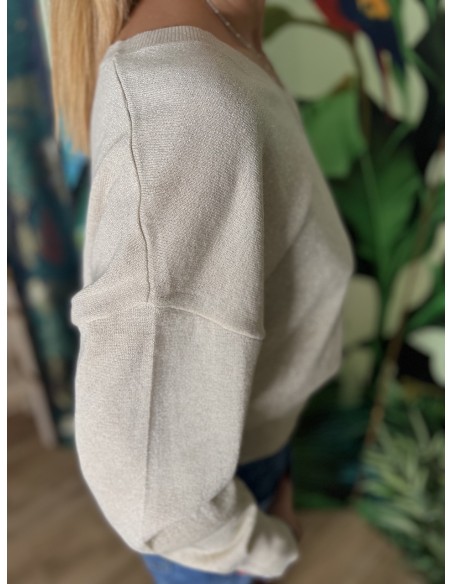 Pull Pailleté Fabienne Cherry Paris