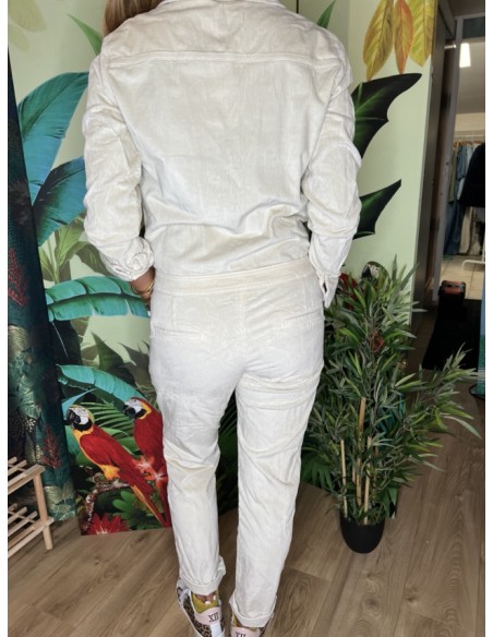 Combinaison Velours Zippée Marlow Clyde Twist Atelier Bohème