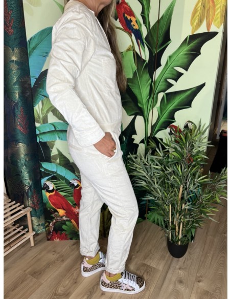 Combinaison Velours Zippée Marlow Clyde Twist Atelier Bohème