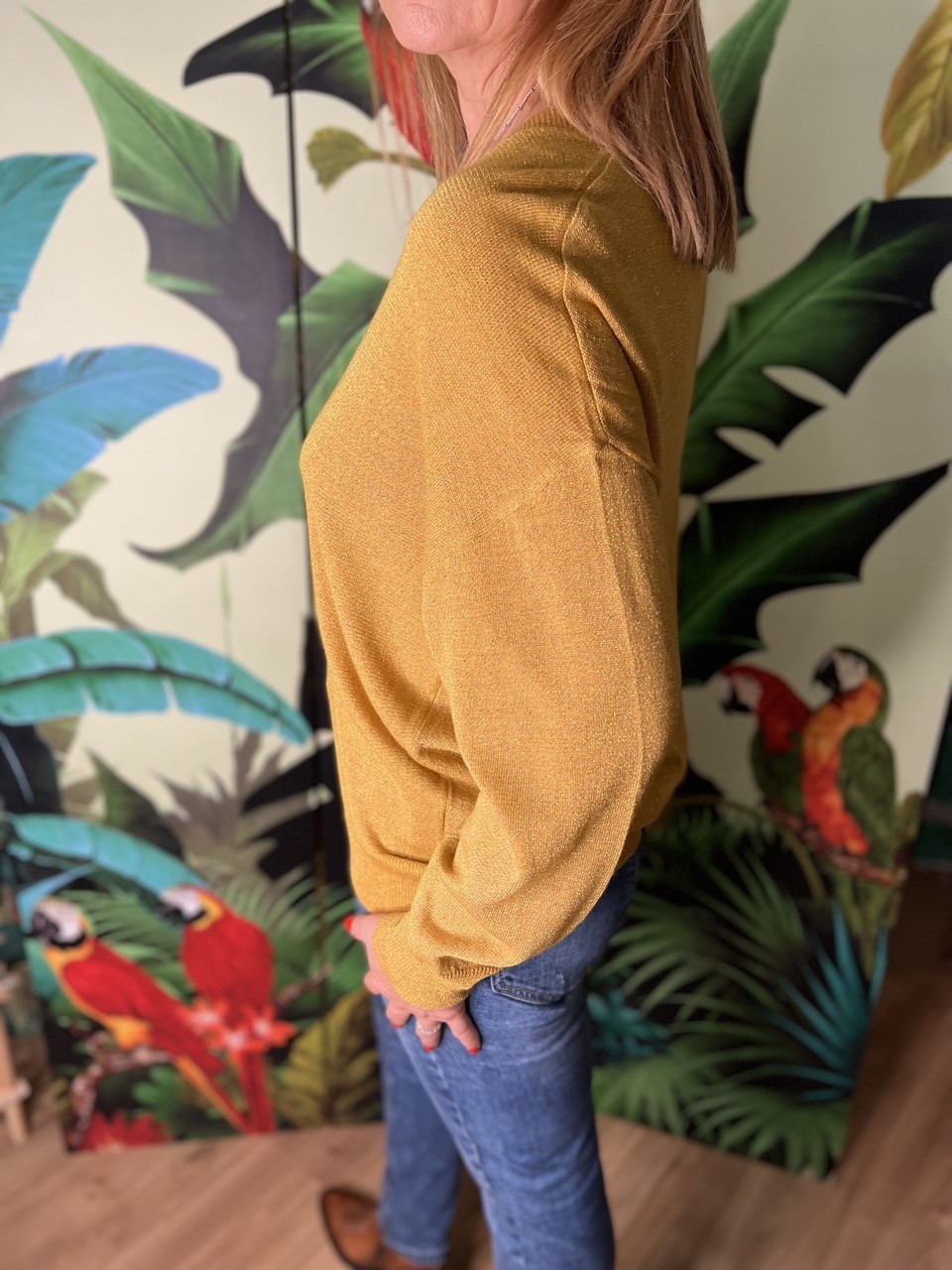 Pull Pailleté Fabienne Cherry Paris