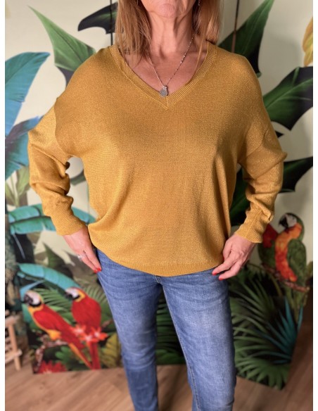 Pull Pailleté Fabienne Cherry Paris