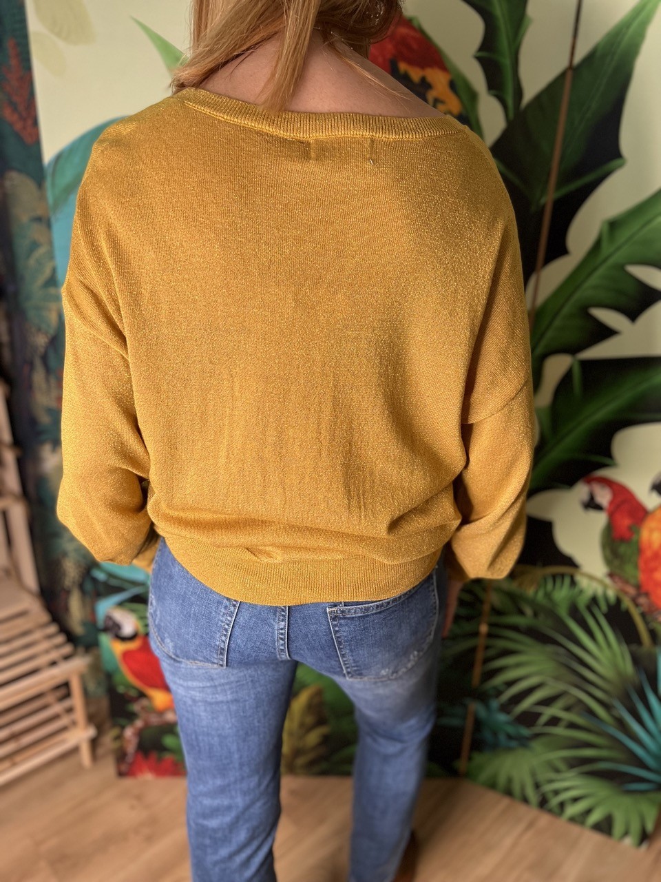Pull Pailleté Fabienne Cherry Paris