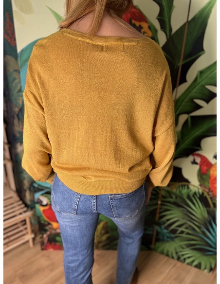 Pull Pailleté Fabienne Cherry Paris