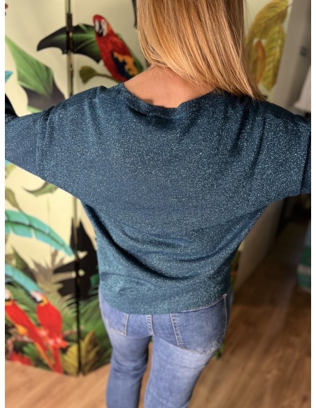 Pull Pailleté Fabienne Cherry Paris
