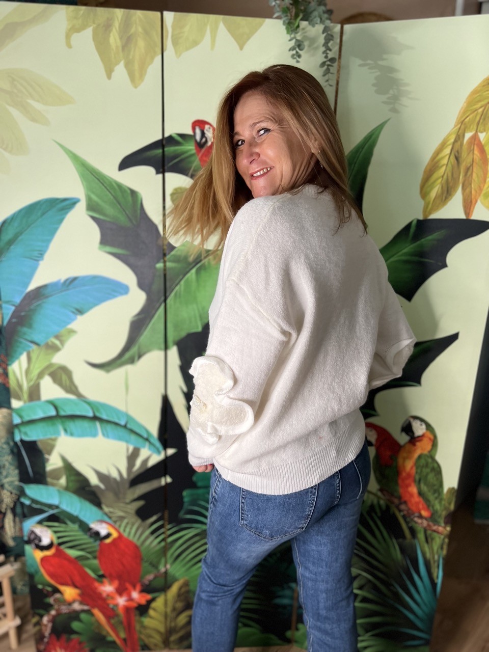 Pull Ivana Cherry Paris