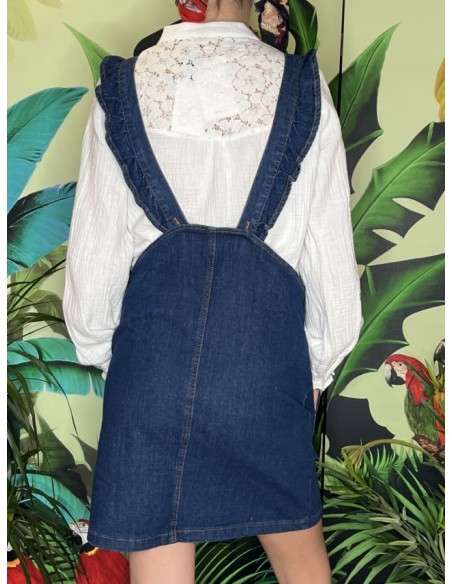 Robe Salopette Denim wash Azelio La Petite Etoile