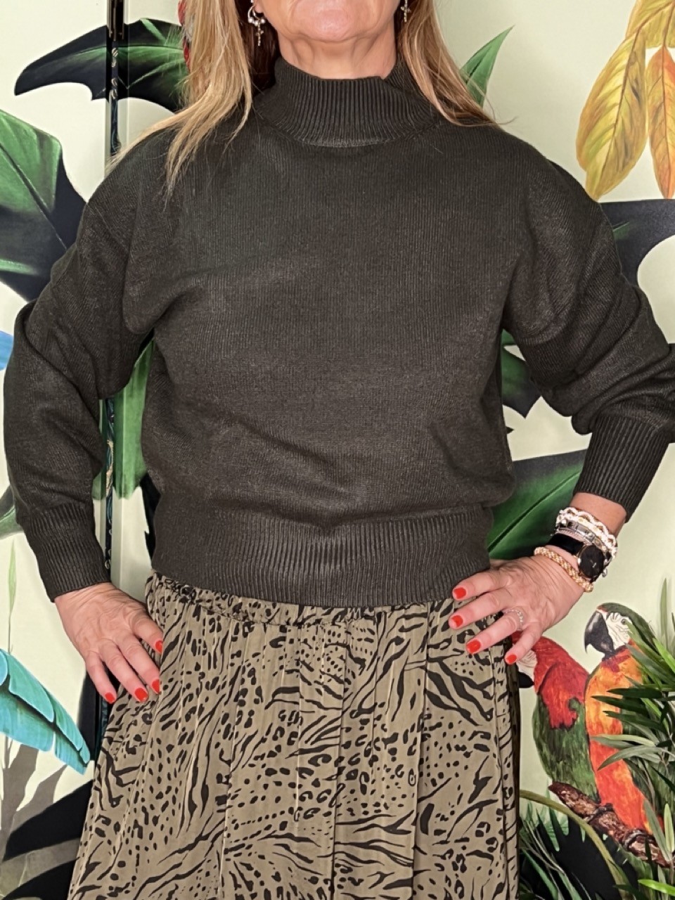 Pull Col Montant Mandevilla Laure+Max