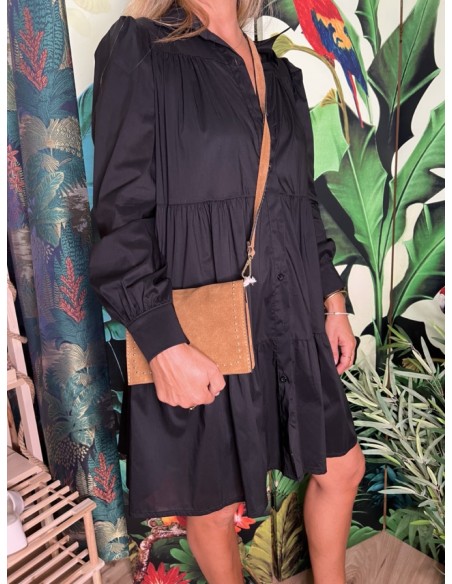 Robe Chemise Volant Reactua Pako Litto