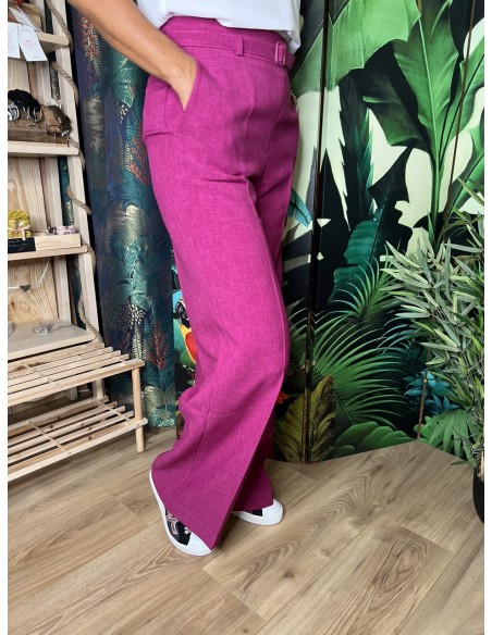 Pantalon Ceinture Boucle Studio Parisien