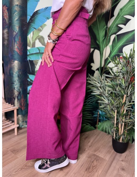 Pantalon Ceinture Boucle Studio Parisien