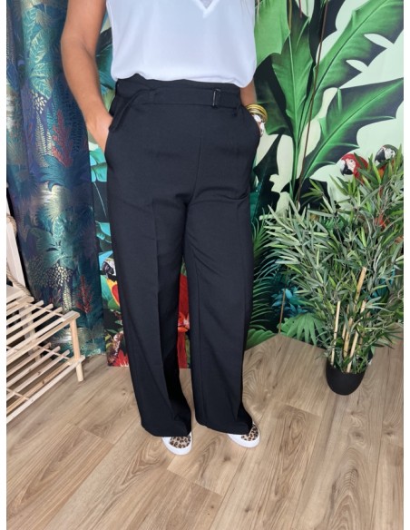 Pantalon Ceinture Boucle Studio Parisien