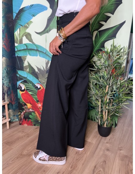 Pantalon Ceinture Boucle Studio Parisien