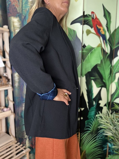 Veste Oversize Doublure Imprimée City Pako Litto 2