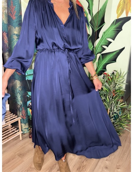 Robe Chemise Manches Longues Silky Touch Pako Litto