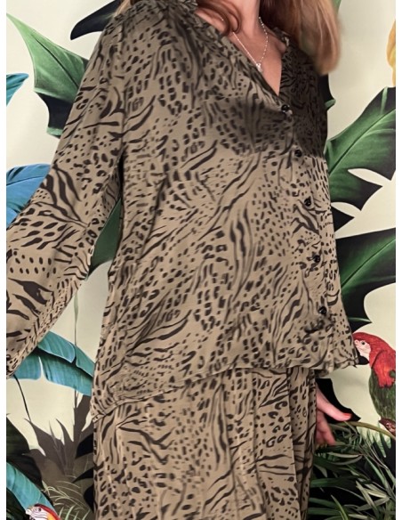 Chemise Imprimé Silky Print Pako Litto