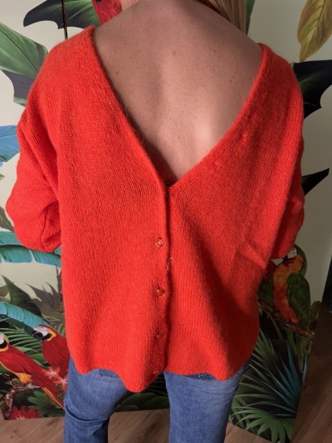 Pull Boutons Dos ML Studio Parisien 2