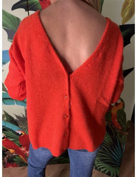 Pull Boutons Dos ML Studio Parisien