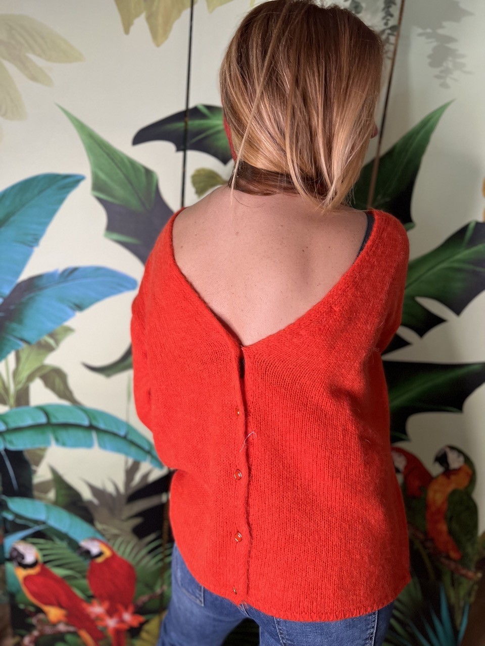 Pull Boutons Dos ML Studio Parisien