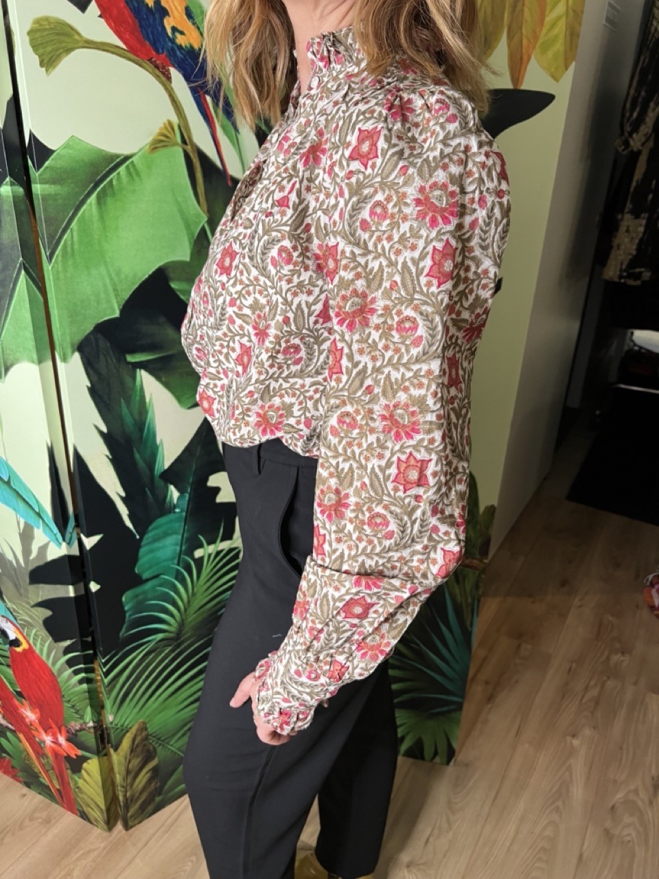 Blouse Chemise Imprimé Cachemire Kavita La...