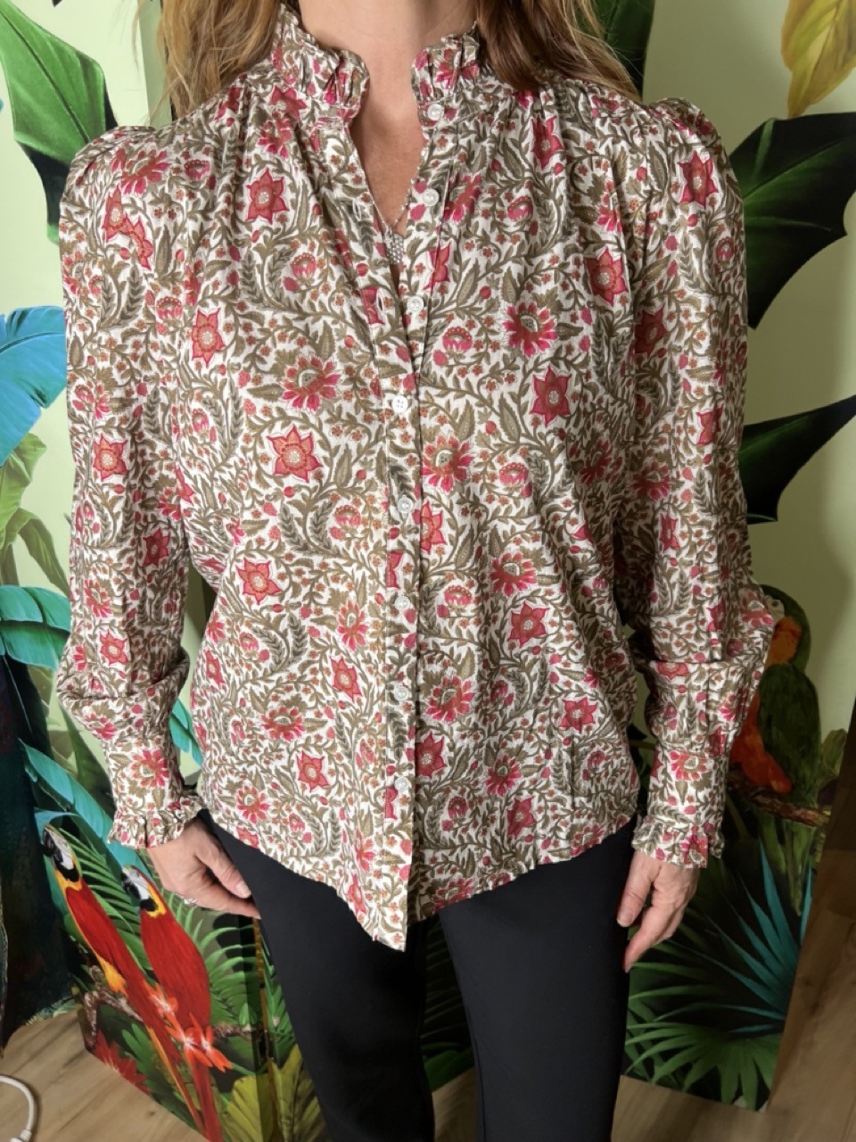 Blouse Chemise Imprimé Cachemire Kavita La...