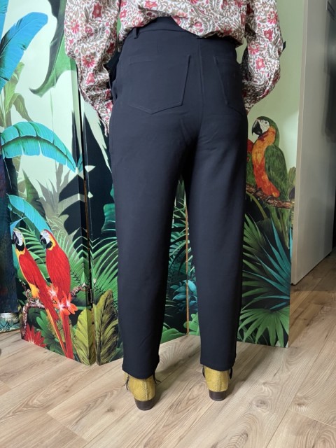 Pantalon noir Pivoine Laure+Max 2