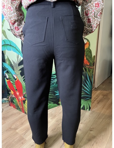 Pantalon noir Pivoine Laure+Max