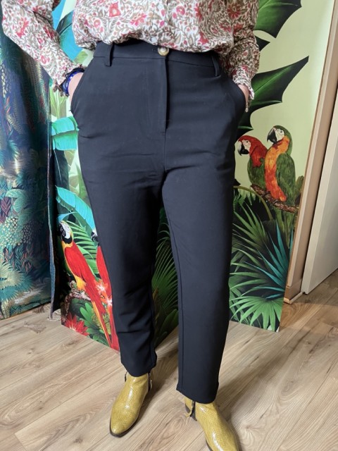 Pantalon noir Pivoine Laure+Max