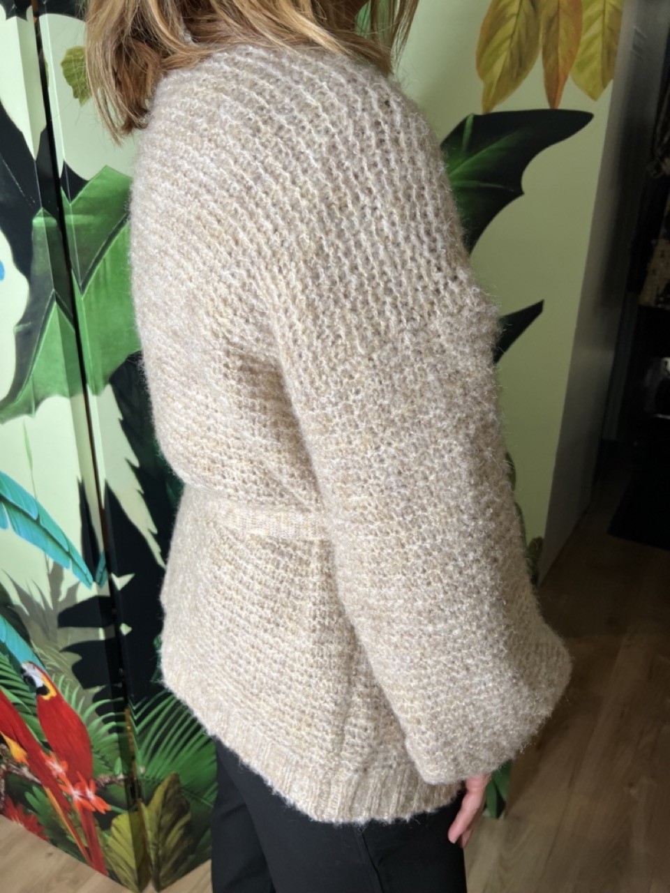 Gilet Maille Florestine Cherry Paris