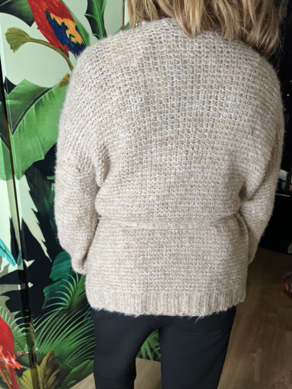 Gilet Maille Florestine Cherry Paris