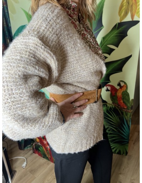 Gilet Maille Florestine Cherry Paris