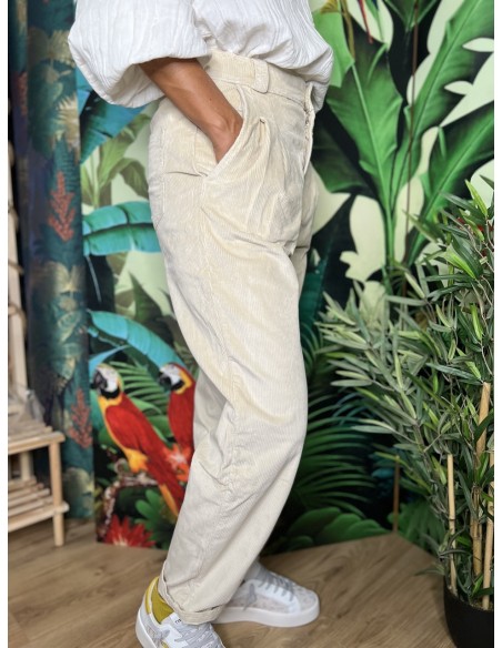 Pantalon Velours Clyde Arnold Atelier Bohème