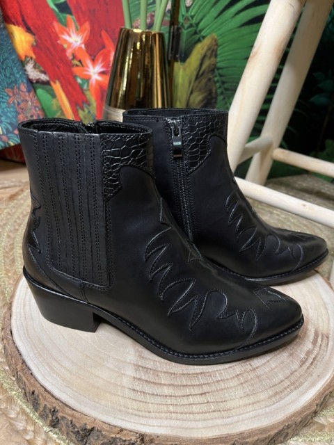 Boots Bottines Cuir Patita ANAMAIA