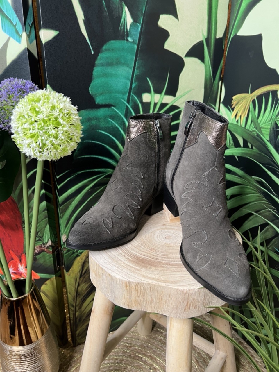 Boots Bottines Suède Patita ANAMAIA