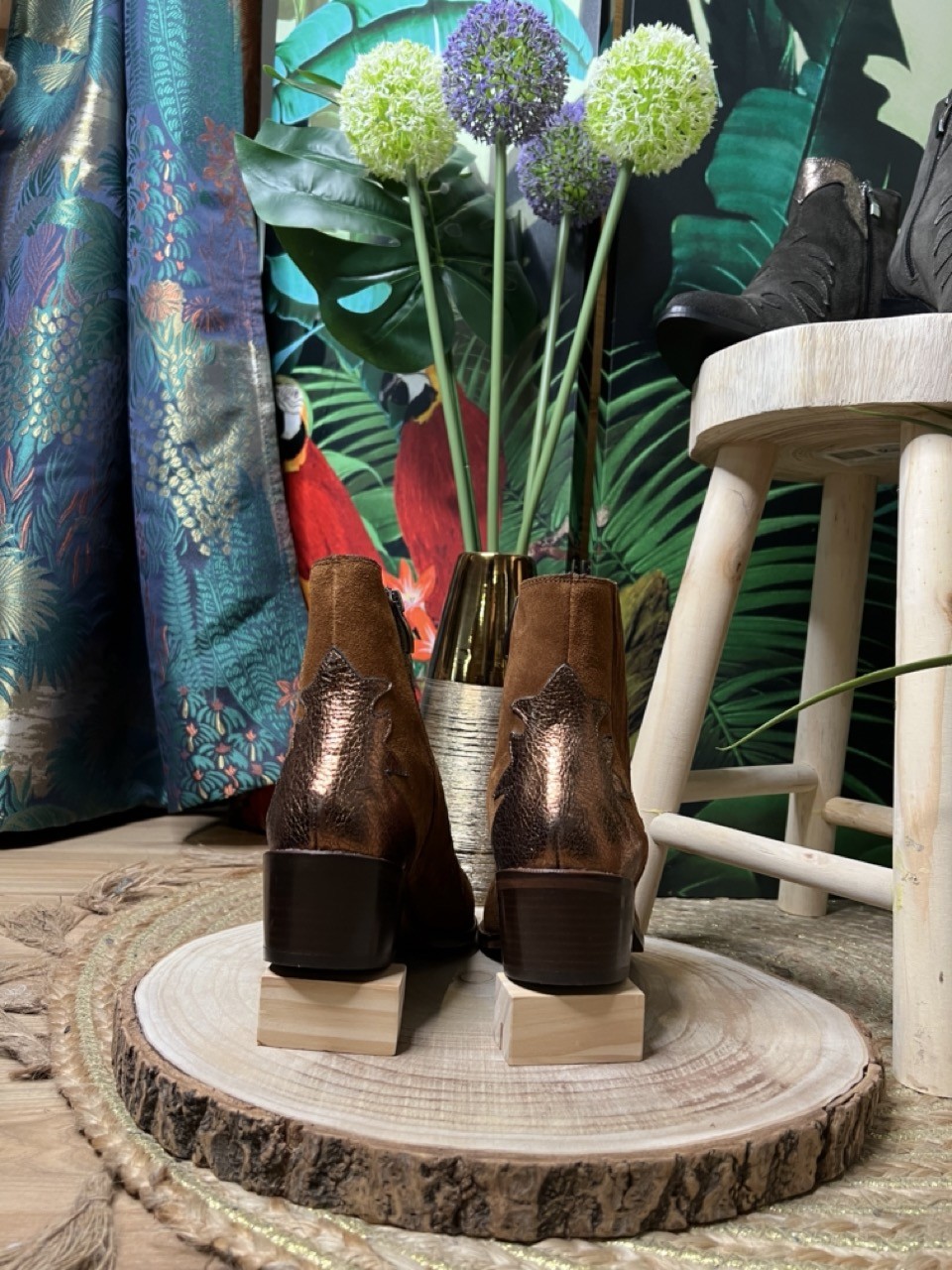 Boots Bottines Suède Patita ANAMAIA