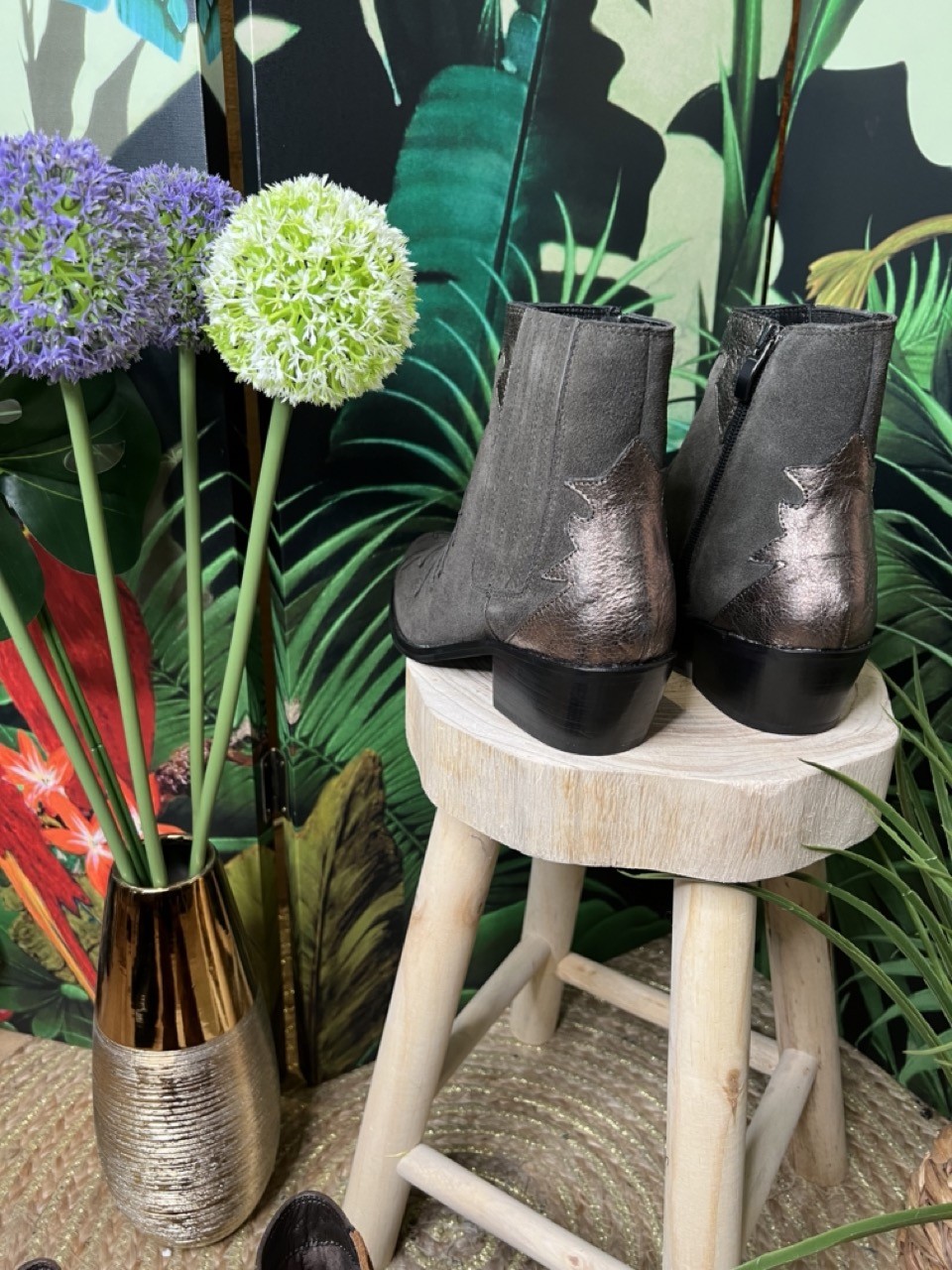 Boots Bottines Suède Patita ANAMAIA