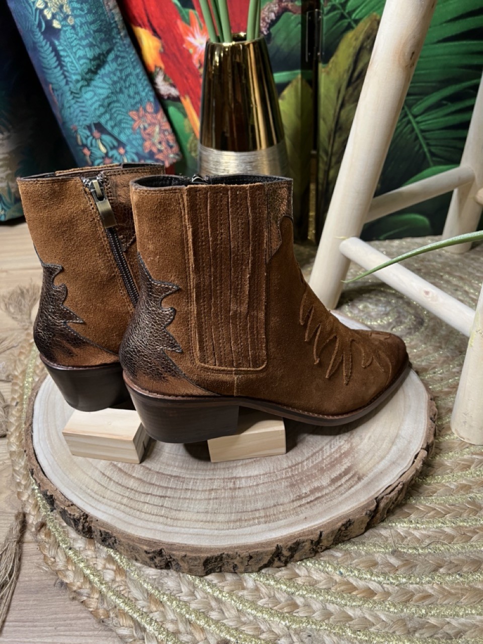 Boots Bottines Suède Patita ANAMAIA