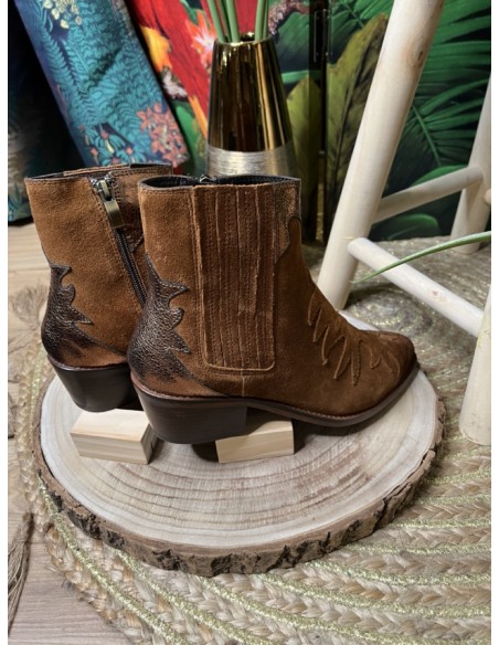 Boots Bottines Suède Patita ANAMAIA