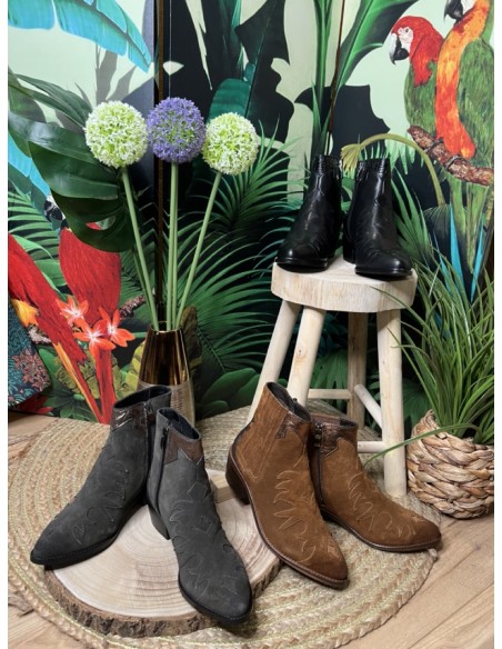 Boots Bottines Suède Patita ANAMAIA