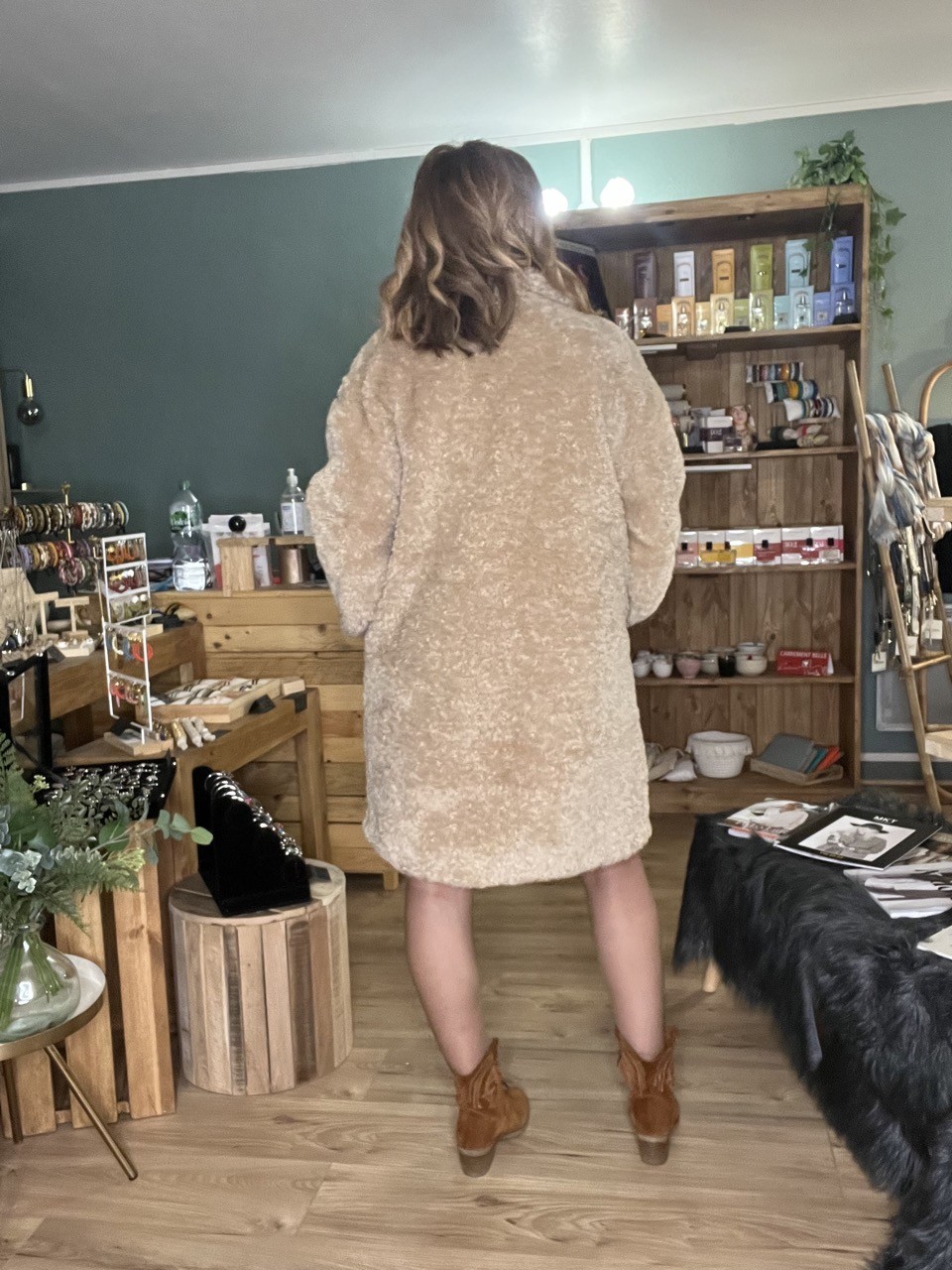 Manteau Teddy Mayane Mkt Studio