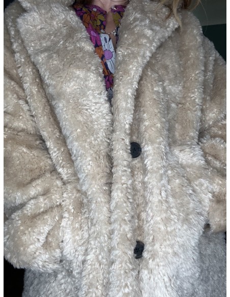 Manteau Teddy Mayane Mkt Studio