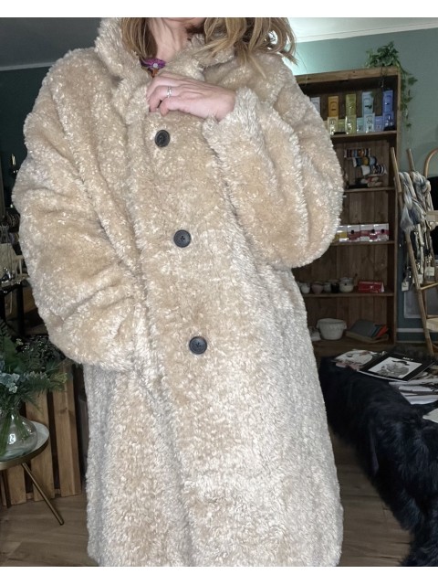 Manteau Teddy Mayane Mkt Studio 2