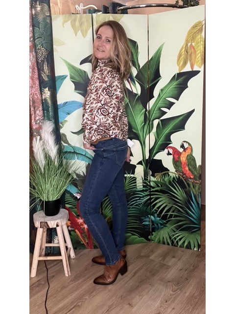 Blouse Chemise imprimé floral Clinton Mkt Studio