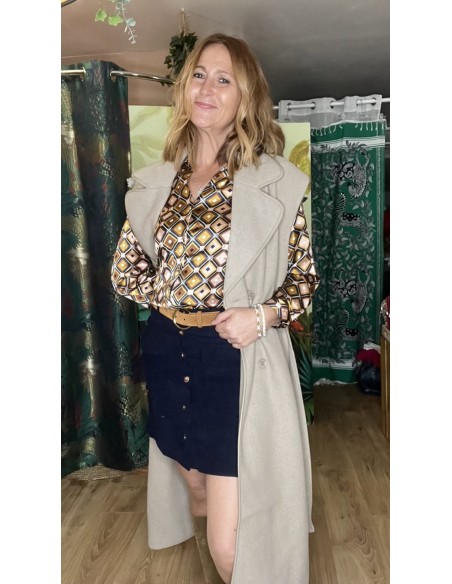 Veste Trench Coat sans manches Jolana MSCH