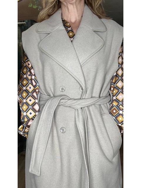 Veste Trench Coat sans manches Jolana MSCH 2