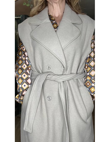 Veste Trench Coat sans manches Jolana MSCH