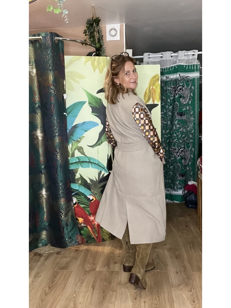 Veste Trench Coat sans manches Jolana MSCH