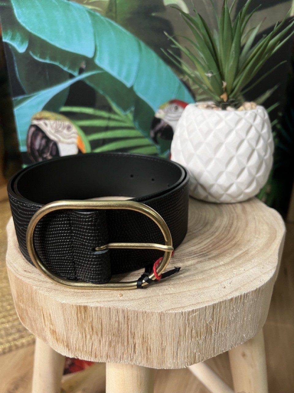 Ceinture large Cuir Jared La Petite Etoile