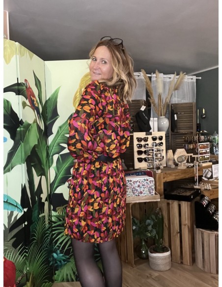 Jupe courte plissée Couleurs Automne Milien La Petite Etoile