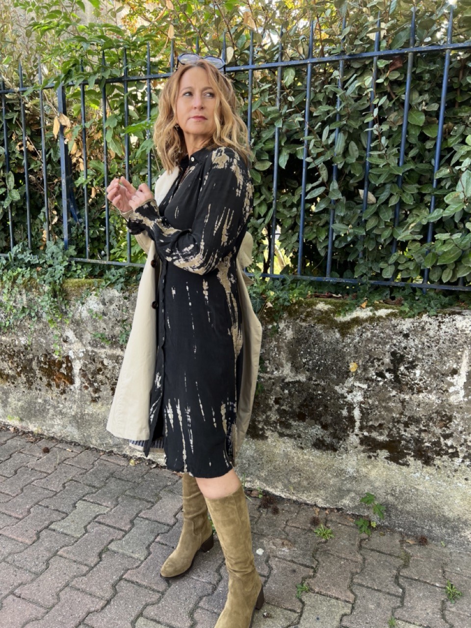 Robe Fluide Tie and Dye Randale Mkt Studio